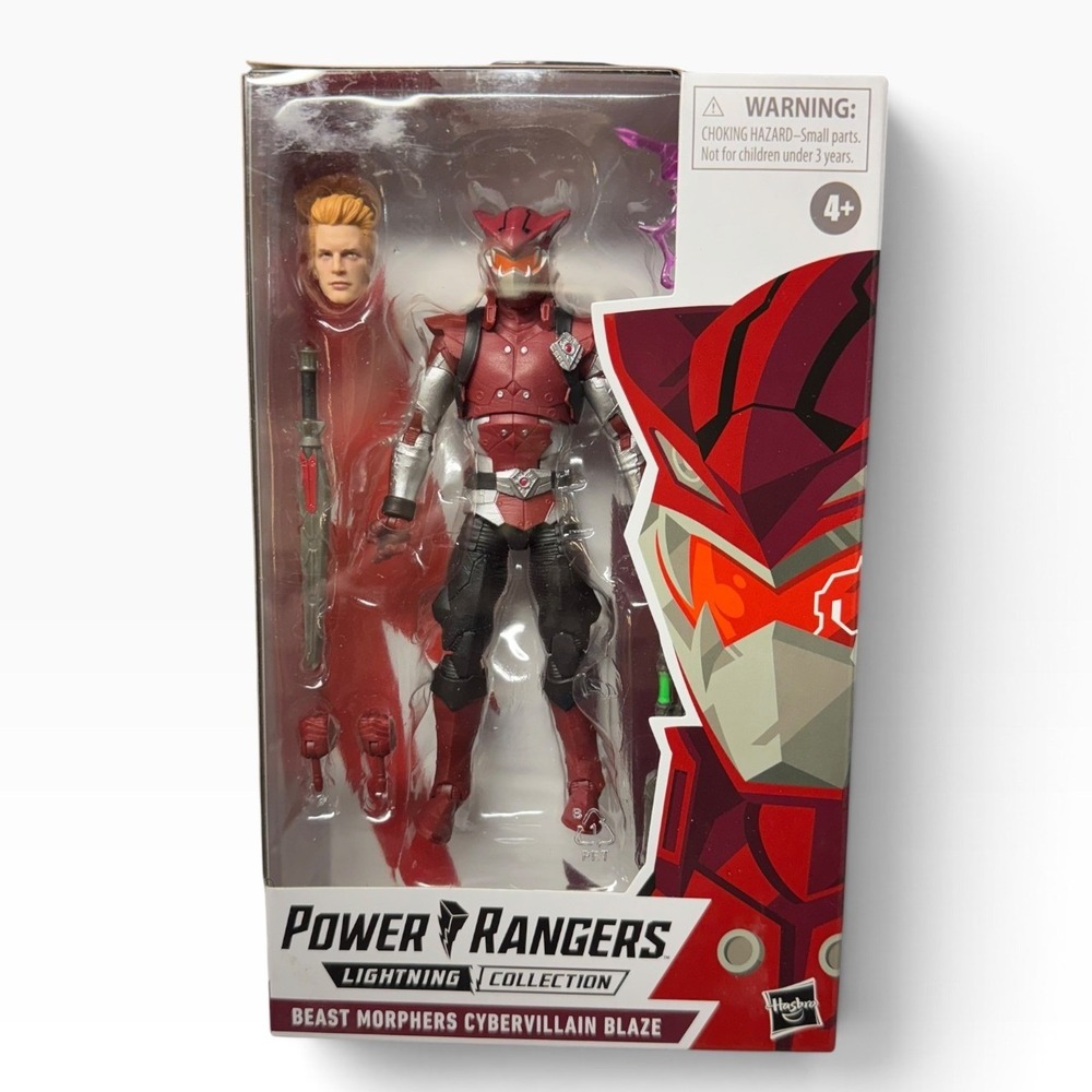 Power Rangers Lightning Collection Beast Morphors Cybervillain Blaze